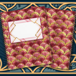 Deco Glamour neu interpretiert Notizblock