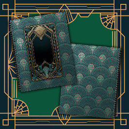 Deco Glamour neu interpretiert Notizblock