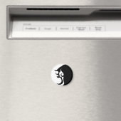 Deco Mod Frau Magnet (In Situ (Geschirrspüler))