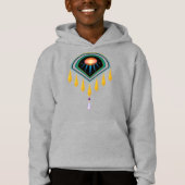 Deco Space Egg Kinder Unisex Pullover Hoodie (Vorderseite)