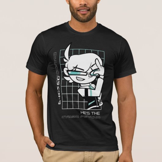 Decoder Dakota | Gitter [schwarz] T-Shirt (Vorderseite)