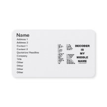 Decoder ist mein zweiter Vorname (Morsealphabet)