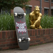 Decolonize Your Minds (Points) Skateboard