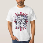 Decolonize Your Minds (Points) T-Shirt (Vorderseite)
