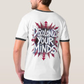 Decolonize Your Minds (Points) T-Shirt (Rückseite)