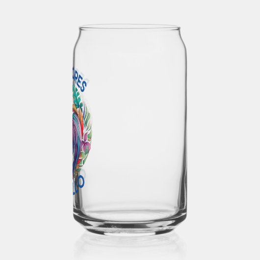 DeColores Cursillo Farbenfrohe Blumengestelle Dosenglas (Links)