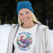 DeColores Cursillo Farbenfrohe Blumengestelle Hoodie