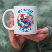 DeColores Cursillo Farbenfrohe Blumengestelle Kaffeetasse