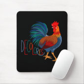 DeColores Cursillo Farbenfrohe Rooster Mousepad (Mit Mouse)