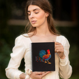 DeColores Cursillo Farbenfrohe Rooster Notizblock