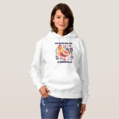 DeColores Cursillo-Folk-Art Hahn Christlich Hoodie (Vorne ganz)