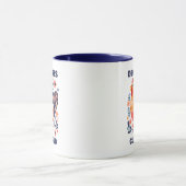 DeColores Cursillo-Folk-Art Hahn Christlich Tasse (Zentrum)