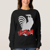 DeColores Cursillo-Hahn-Silhouette mit Banner Sweatshirt (Vorderseite)