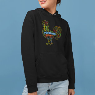 DeColores Cursillo-Hahn-Wortwolke  Hoodie