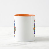 DeColores Cursillo Kreuz Taube Hahn Mandala Tasse (Zentrum)
