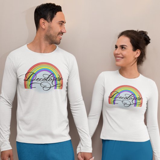 DeColores Cursillo Rainbow Religion T-Shirt