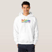 DeColores Cursillo Regenbogen Glaube Hoffnung Lieb Hoodie (Vorne ganz)