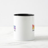 DeColores Cursillo Regenbogen Glaube Hoffnung Lieb Tasse (Zentrum)