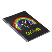DeColores Cursillo Regenbogen Glaube Religion Notizblock (Rechte Seite)