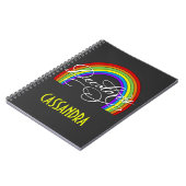 DeColores Cursillo Regenbogen Glaube Religion Notizblock (Linke Seite)
