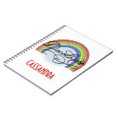 DeColores Cursillo Regenbogen Glaube Religion Notizblock (Linke Seite)