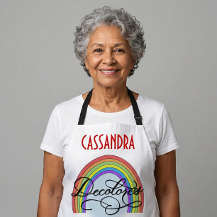 DeColores Cursillo Regenbogen Glaube Religion Schürze