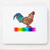 DeColores Hahn Mousepad (Vorne)