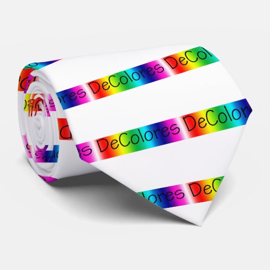 DeColores Krawatte (Gerollt)