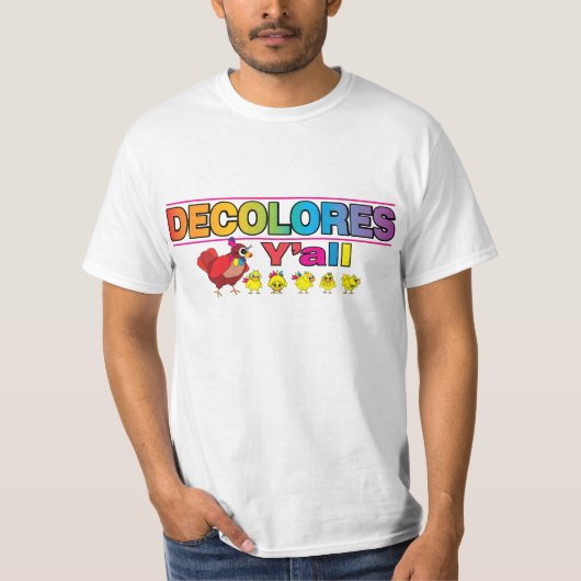 DECOLORES Sie T-Shirt (Vorderseite)