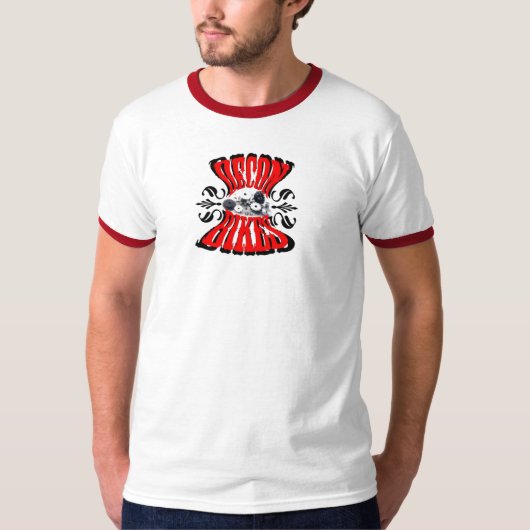 decon fährt Gänge rad T-Shirt (Vorderseite)