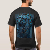 Deconstructed Human: Puzzle Skull T-Shirt (Rückseite)