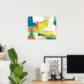 Deconstructed Landscape Two Poster (Heimbüro)