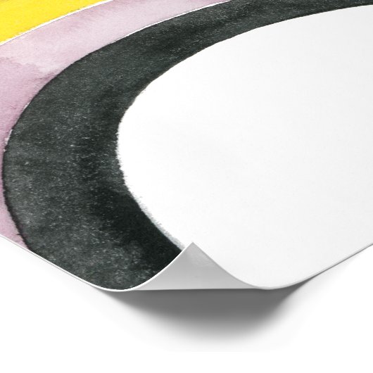 Deconstructed Rainbow - Vertical Poster (Ecke)