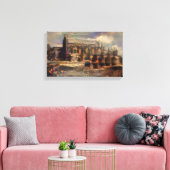 Deconstructed Rosslyn Chapel Leinwanddruck (Insitu (Wohnzimmer))