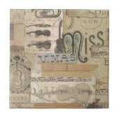 Decopauge Musik Fliese (Vorderseite)