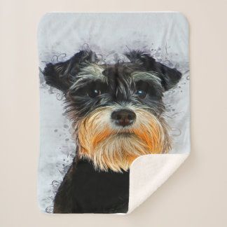 Décor Banket | Hund Lover | Niedlich Schnauzer  Sherpadecke