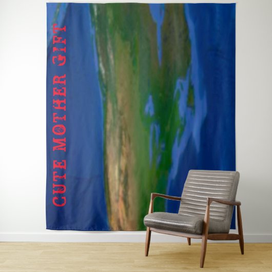 DECOR_Room_NIEDLICH MOTHER GIFT_DARKBLUE_RMDESIGNF Wandteppich (Beispiel)