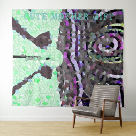 DECOR_Room_NIEDLICH MOTHER GIFT_SAGE_RMDESIGNFLO55 Wandteppich