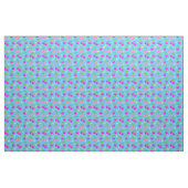 Decora Kei Cute Cherry Pattern on Blue Stoff (Yard (91,4 cm))