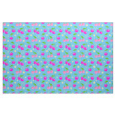 Decora Kei Süßes Kirschmuster auf Blau Stoff (Fat Quarter (45,7 x 55,9 cm))