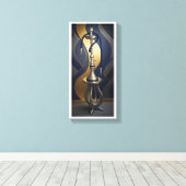 decoración lienzo HOOKAH arte oriental Leinwanddruck (Insitu (Holzboden))