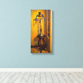 decoración lienzo HOOKAH arte oriental Leinwanddruck (Insitu (Holzboden))