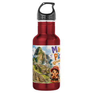 DECORACION PARA NIÑOS MACHUPICCHU EDELSTAHLFLASCHE