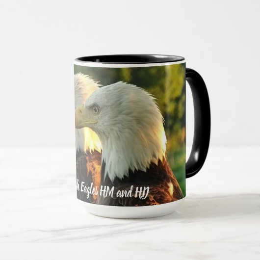Decorah Eagles HM und HD Tasse (VorderseiteRechts)