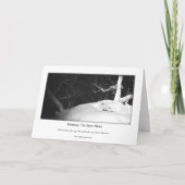 Decorah North Eagles: Der Schneemond Karte (Rückseite)