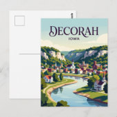 Decorah USA Postkarte (Vorne/Hinten)
