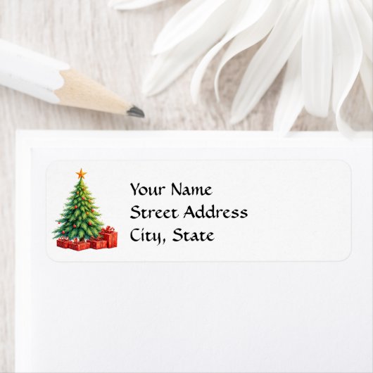 Decorated Christmas Tree, (Insitu)