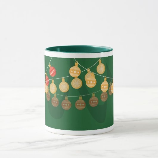 Decorated Christmas tree mug Tasse (Zentrum)