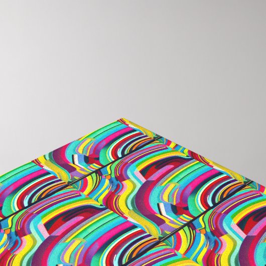 Decorated Leinwanddruck (Ecke (oben))