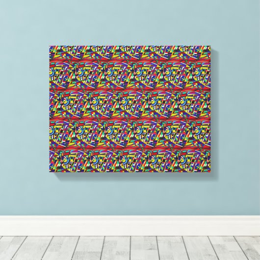 Decorated Leinwanddruck (Insitu (Holzboden))